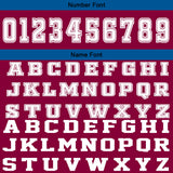 Custom Purple Blue Basketball Jersey Uniform Suit Printed Your Logo Name Number