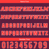 Custom Black Red Button Down Baseball Jersey for Men Women Adult Youth Print Name Number Logo