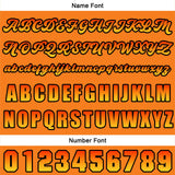 Custom Orange Button Down Baseball Jersey for Men Women Adult Youth Print Name Number Logo