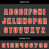 Custom Orange Uniform Jersey Kids Adults Personalized Set Jersey Shirt