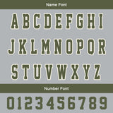 Custom Olive Green Grey Varsity Jackets for Men Women Youth Personalized Letterman Jackets