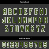 Custom Green Uniform Jersey Kids Adults Personalized Set Jersey Shirt