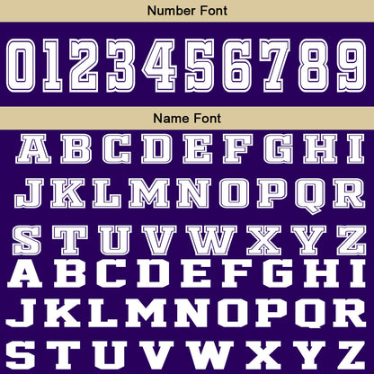 Custom Purple White Basketball Jersey Uniform Suit Printed Your Logo Name Number