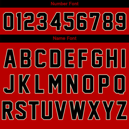 Custom Red Cream Varsity Jackets for Men Women Youth Personalized Letterman Jackets