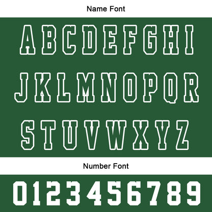 Custom White Green Varsity Jackets for Men Women Youth Personalized Letterman Jackets