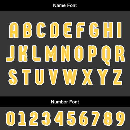 Custom Yellow Blue Basketball Jersey Uniform Suit Printed Your Logo Name Number