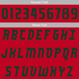 Custom Red Green Reversible Basketball Suit for Adults and Kids Personalized Jersey