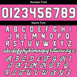 Custom Pink White Varsity Jackets for Men Women Youth Personalized Letterman Jackets