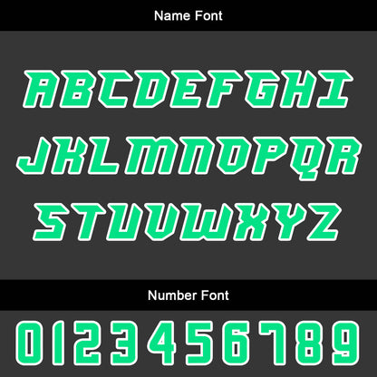 Custom Green Basketball Jersey Uniform Suit Printed Your Logo Name Number