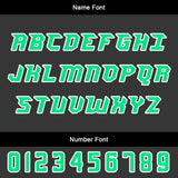 Custom Green Basketball Jersey Uniform Suit Printed Your Logo Name Number