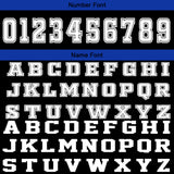 Custom Black Blue Basketball Jersey Uniform Suit Printed Your Logo Name Number