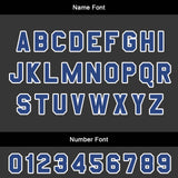Custom Gray Blue Basketball Jersey Uniform Suit Printed Your Logo Name Number