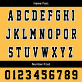 Custom Black Yellow Varsity Jackets for Men Women Youth Personalized Letterman Jackets