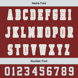Custom Grey Claret Varsity Jackets for Men Women Youth Personalized Letterman Jackets