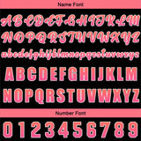 Custom Black Pink Button Down Baseball Jersey for Men Women Adult Youth Print Name Number Logo