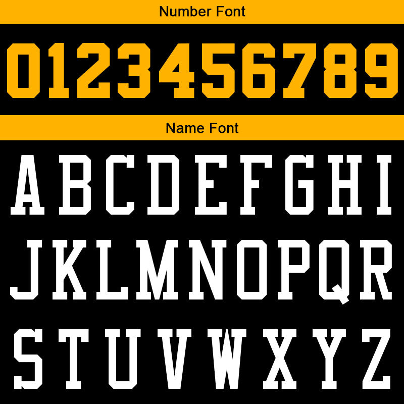 Custom Stitched Basketball Jersey for Men, Women And Kids Black-Yellow