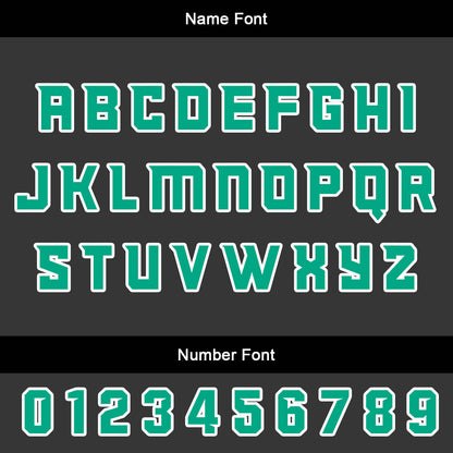 Custom Green Basketball Jersey Uniform Suit Printed Your Logo Name Number