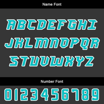 Custom Water Blue Basketball Jersey Uniform Suit Printed Your Logo Name Number