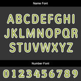 Custom Green Basketball Jersey Uniform Suit Printed Your Logo Name Number