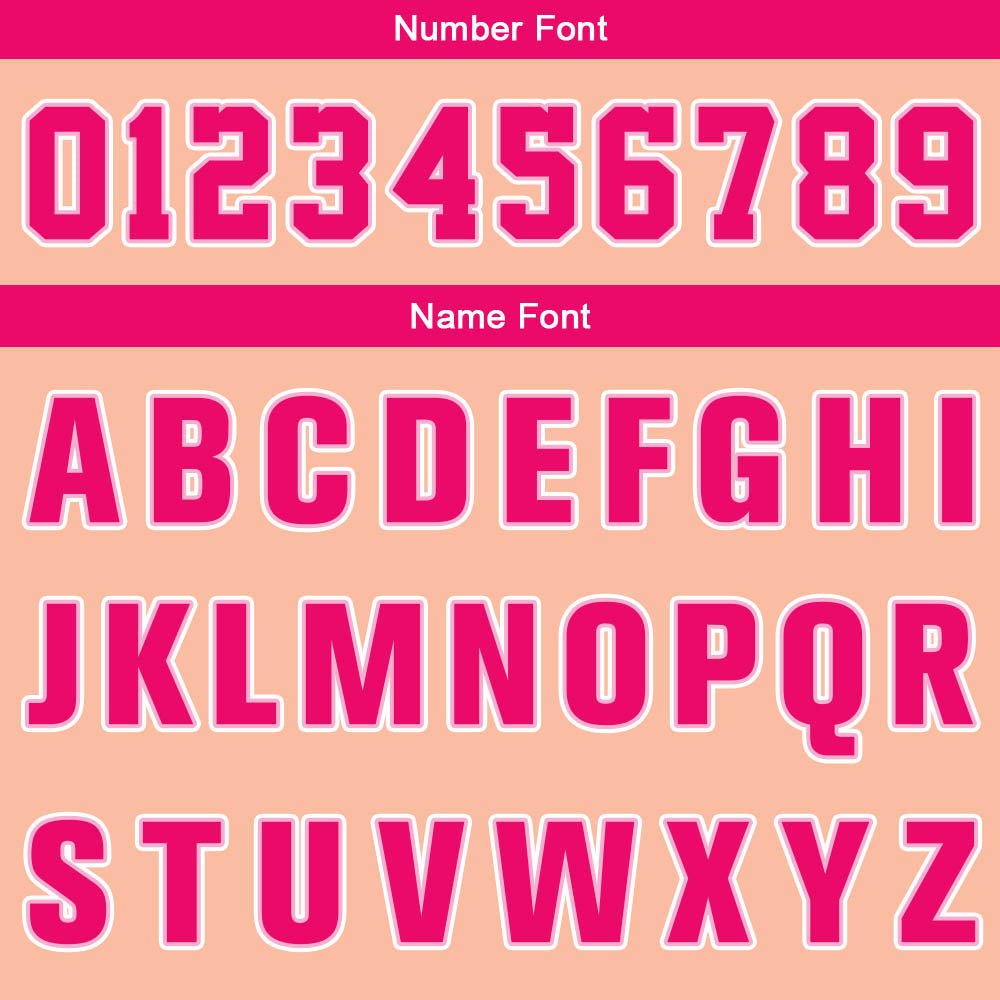 Custom Pink Orange Rose Red Basketball Jersey Uniform Suit Printed Your Logo Name Number