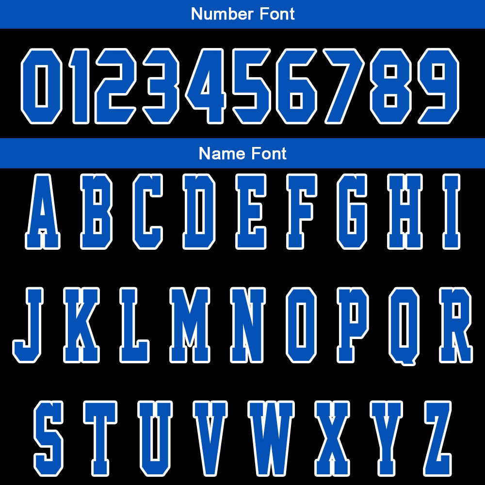 Custom Black Blue Reversible Basketball Suit for Adults and Kids Personalized Jersey
