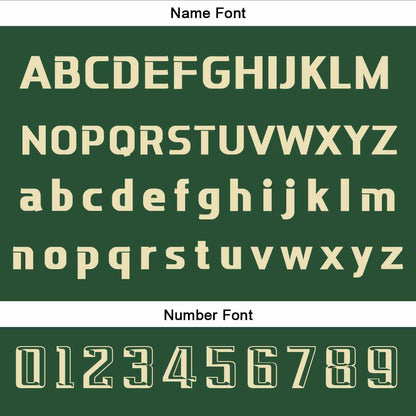 Custom Forest Green Basketball Jersey Uniform Suit Printed Your Logo Name Number