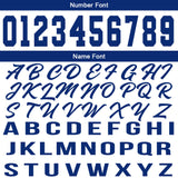 Custom White Royal Basketball Jersey for Men Women Adult Youth Stitched Name Number Logo