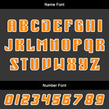 Custom White Orange Basketball Jersey Uniform Suit Printed Your Logo Name Number