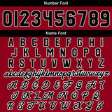 Custom Red Black Varsity Jackets for Men Women Youth Personalized Letterman Jackets
