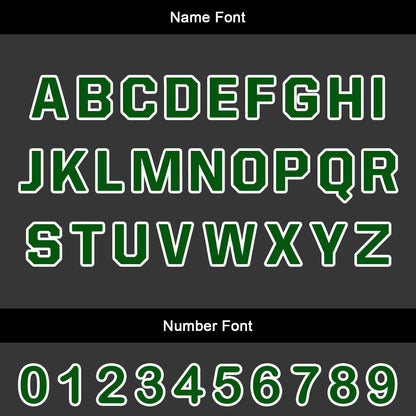 Custom Green Soccer Uniform Jersey Kids Adults Personalized Set Jersey Shirt