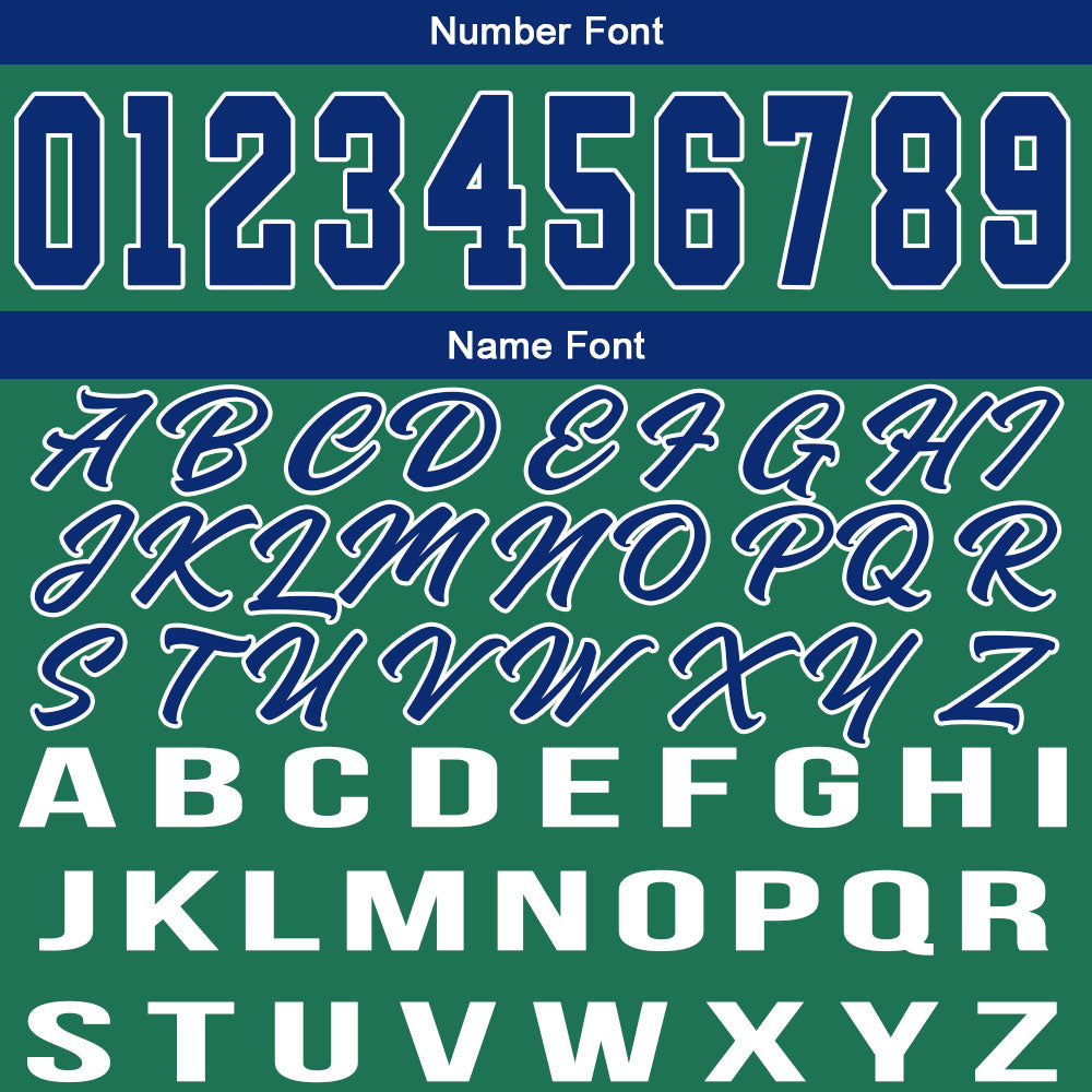 Custom Green Royal Basketball Jersey for Men Women Adult Youth Stitched Name Number Logo