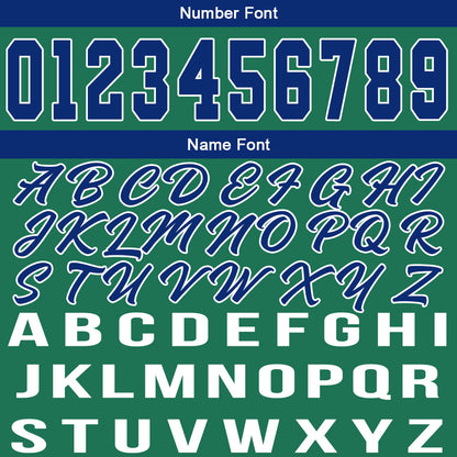 Custom Green Royal Basketball Jersey for Men Women Adult Youth Stitched Name Number Logo