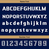 Custom Navy Blue Basketball Jersey Uniform Suit Printed Your Logo Name Number
