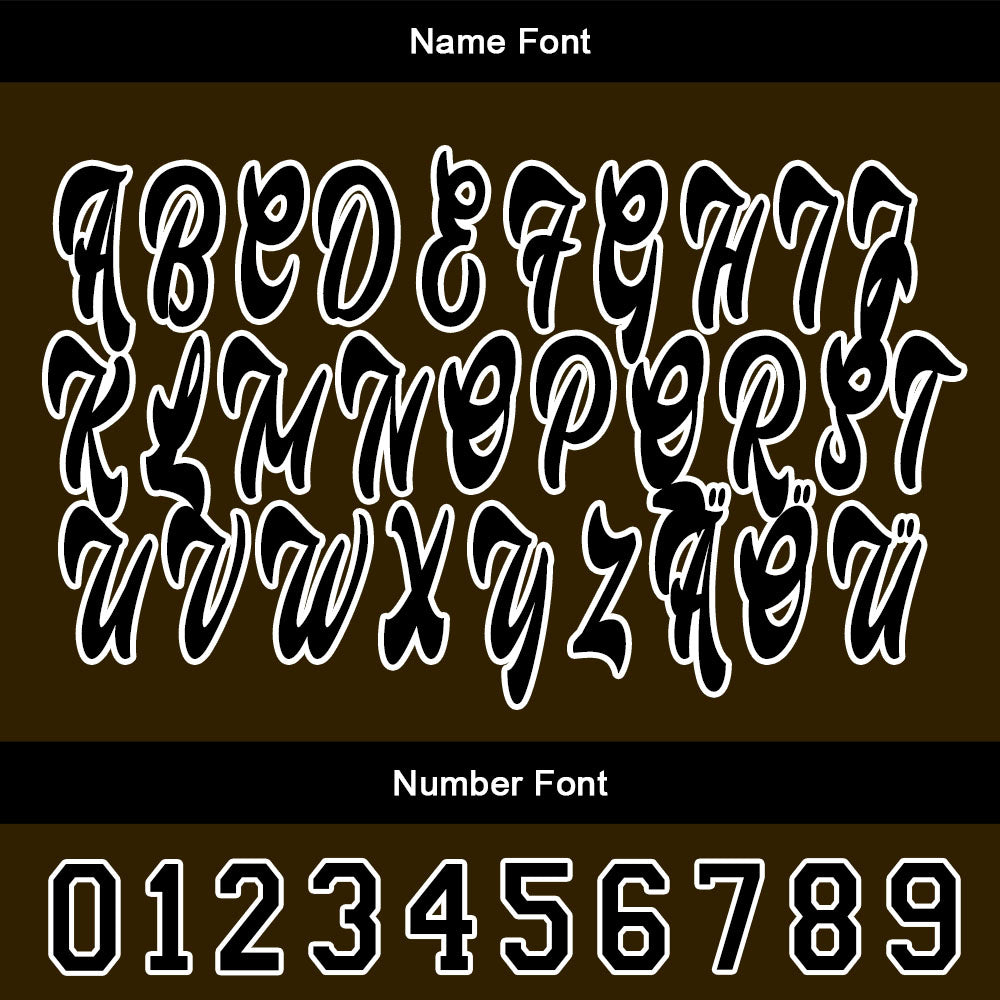 Custom Brown Yellow Baseball Jersey Personalized Gradient Team Uniforms Shirt with Name Number