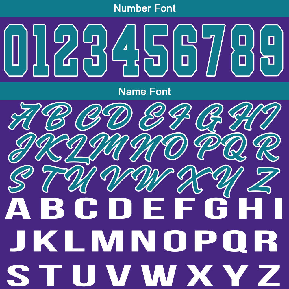 Custom Purple Teal Basketball Jersey for Men Women Adult Youth Stitched Name Number Logo