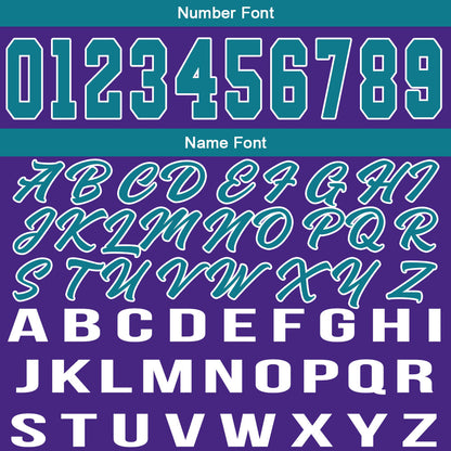 Custom Purple Teal Basketball Jersey for Men Women Adult Youth Stitched Name Number Logo