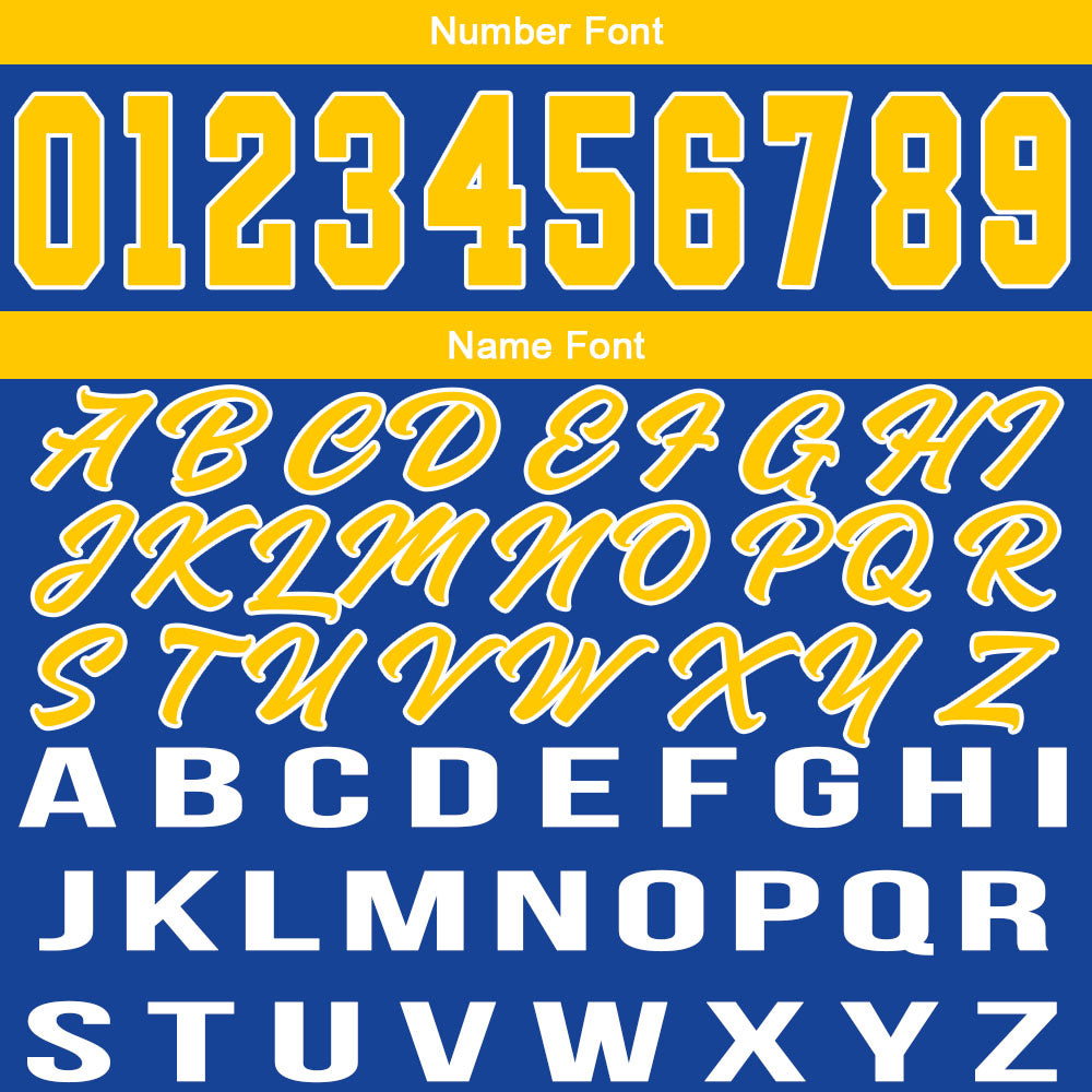 Custom Royal Yellow Basketball Jersey for Men Women Adult Youth Stitched Name Number Logo