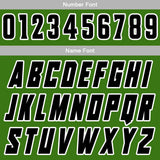 Custom Green Grey Reversible Basketball Suit for Adults and Kids Personalized Jersey