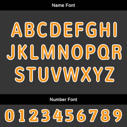 Custom Orange Basketball Jersey Uniform Suit Printed Your Logo Name Number