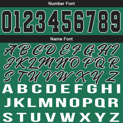 Custom Green Black Basketball Jersey for Men Women Adult Youth Stitched Name Number Logo