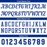 Custom White-Royal Basketball Jersey for Men Women Adult Youth Stitched Name Number Logo