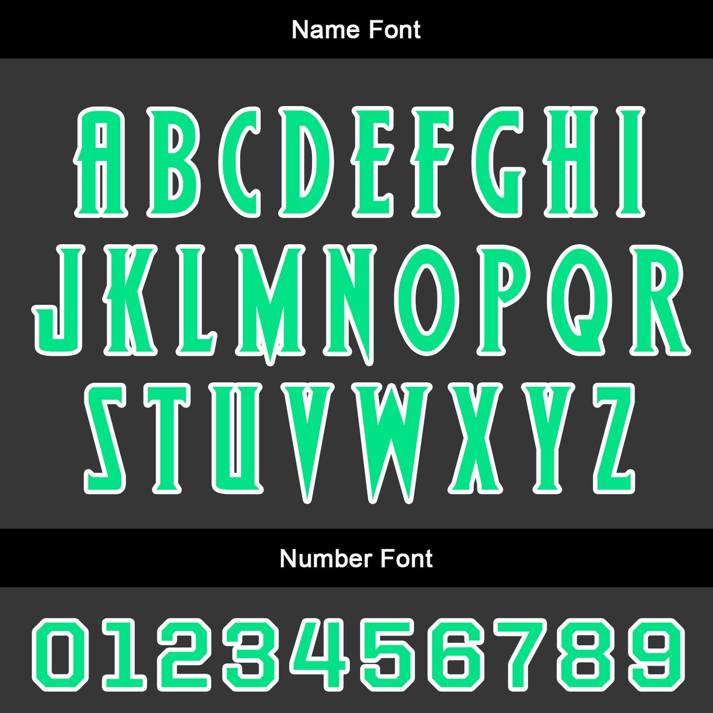 Custom Black Green Uniform Jersey Kids Adults Personalized Set Jersey Shirt