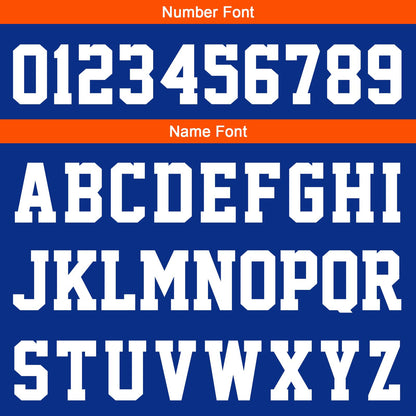Custom Royal Orange Short Sleeve Hoodies for Men Women Shirts with Hoods Printed Name Logo