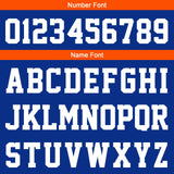 Custom Royal Orange Short Sleeve Hoodies for Men Women Shirts with Hoods Printed Name Logo