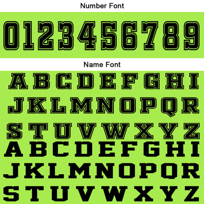 Custom Green Black Basketball Jersey Uniform Suit Printed Your Logo Name Number