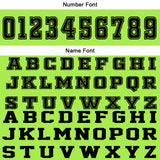 Custom Green Black Basketball Jersey Uniform Suit Printed Your Logo Name Number