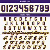 Custom Purple White Yellow Varsity Jackets for Men Women Youth Personalized Letterman Jackets