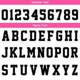 Custom Black Pink Reversible Basketball Suit for Adults and Kids Personalized Jersey