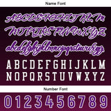 Custom Black Purple Button Down Baseball Jersey for Men Women Adult Youth Print Name Number Logo