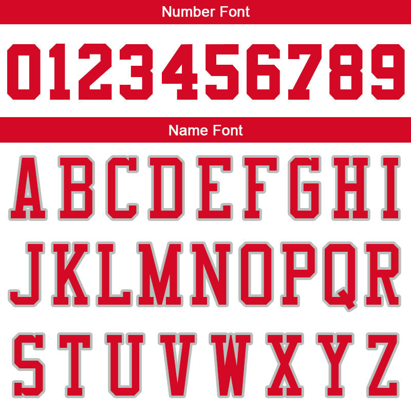 Custom Stitched Basketball Jersey for Men, Women And Kids White-Red